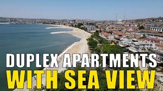 Duplex Apartments With Sea View in Büyükçekmece (Istanbul)