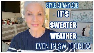 IT'S SWEATER WEATHER | FABULOUS AT ANY AGE | FASHION HAUL #feminineandchic