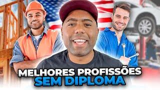 PROFISSÕES MAIS BEM PAGAS SEM DIPLOMA NOS ESTADOS UNIDOS 2023