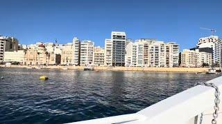 Sliema, a town in the Northern Harbour District, Malta