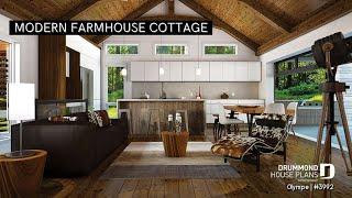 Beautiful White Farmhouse House Plan by Drummond House Plans (plan 3992)