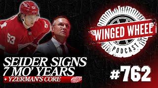 SEIDER SIGNS! YZERMAN LOCKS UP DETROIT'S CORE - Winged Wheel Podcast - Sept. 19th, 2024