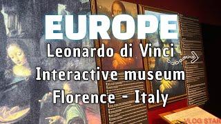 Florence Italy - Leonardo di Vinci  interactive museum.