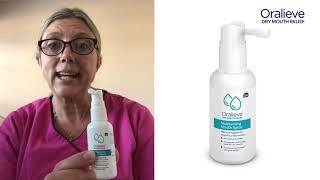 How to use Oralieve Moisturising Mouth Spray