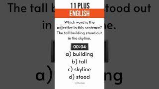 11 Plus Exam Paper | English Preparation [Question #106]