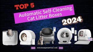 Top 5 Automatic Self-Cleaning Cat Litter Boxes 2024 | Best Self-Cleaning Litter Boxes for Cats