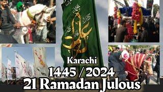 21 Ramadan 1445 Julous I Highlights I M A Jinnah Road Khi #yt #viral #1million #youtube #juloos