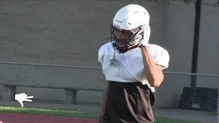 Round Rock WR Collin Sullivan ('20) Displays Sideline Technique