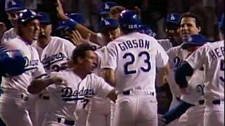 Vin Scully calls Kirk Gibson's legendary 1988 World Series Game 1 game-winning homer (Full at-bat)