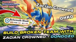 ZACIAN  LIKE AN ABSOLUTE TRUCK IN VGC 2024 REG G | Pokemon Showdown |