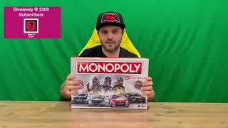 Ep 1739 - Limited Edition Supercars 2021 Monopoly Unboxing