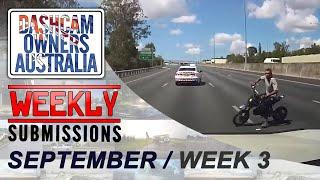 Dash Cam Owners Australia Weekly Submissions September Week 3