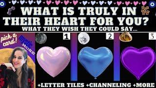 WHAT IS TRULY IN THEIR HEART FOR YOU?️HOW DO THEY FEEL? WHAT DO THEY WANT TO SAY? TAROT PICK A CARD