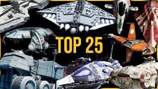 The TOP 25 Ships & Vehicles (according to you)