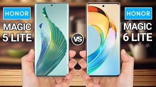 Honor Magic 5 Lite 5g vs Honor Magic 6 Lite 5g