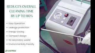 How to use SANITMAX SM1000 Dry Ice Blasting Cleaning Machine