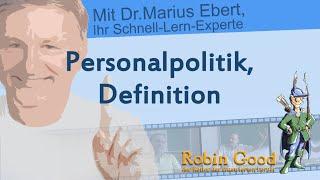 Personalpolitik, Definition