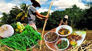 PLANTING TO HARVESTING VEGETABLES | PROMDI BOY | LIFE IN THE PROVINCE