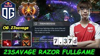 OG.23savage Razor Carry 14K MMR  Perspective FULLGAME vs Mac Raven Dota 2