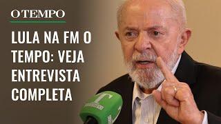 Presidente Lula concede entrevista exclusiva à rádio FM O TEMPO