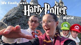 Day 8 In Japan! - Universal Studios! Exploring Harry Potter and Super Nintendo Mario World!