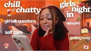 a cozy & chatty self care vlog  | girl talk, self care, unwinding & answering your questions