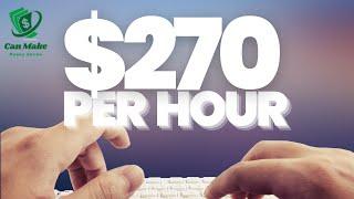 Earn $6 Every 57 Seconds For Typing Words (Make Money Online 2023)