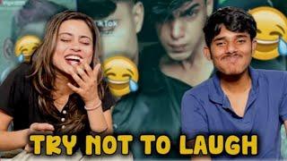 TRY NOT TO LAUGH CHALLENGE with Mayank | Nishu Tiwari vlogs