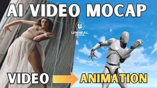 AI Video Mocap Animation is getting GOOD! Unreal Engine UE5