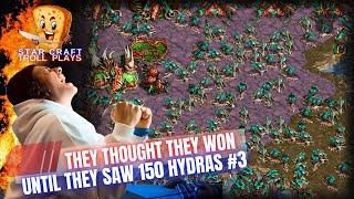 StarCraft Troll Plays  |  Using 150 Hydralisks to Kill Players #3 |  How To Gameplay