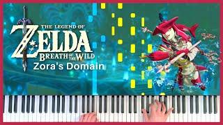 Zora's Domain | The Legend of Zelda: Breath of the Wild | Piano Cover (+ Sheet Music)