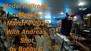 Model Railroad Movie March 4 2023 with Andreas