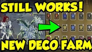 NEW MONSTER HUNTER WILDS DECO FARM STILL OP! 200+ Decos/ Hr Nightflower Pollen + Gold Melding Ticket