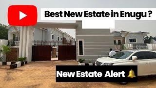 Drivethrough to a New Mini Estate in Enugu | Enugu Real Estate | House For Sale in Enugu