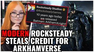 Woke Rocksteady WRECKED For Stealing Arkhamverse Credit While Virtue Signaling For Pride Month