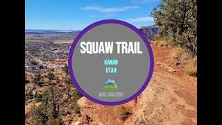 Hiking Squaw Trail in Kanab, Utah