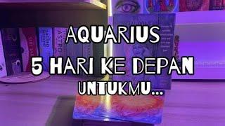 Aquarius ️ Inilah Yang Akan Kamu Lalui 5 Hari Ke Depan⁉️ Ada Apa Saja