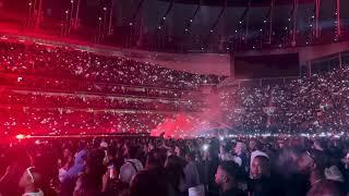 The great wizkid performance in Tottenham stadium ️