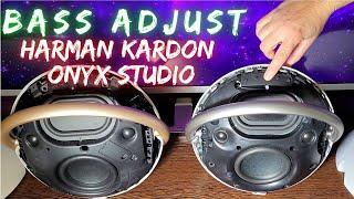 How to activate BASS MODE on Harman Kardon Onyx Studio Speakers