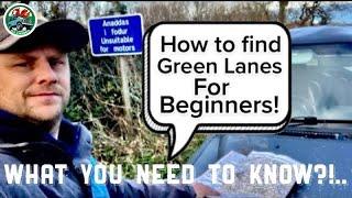 How to find Green Lanes