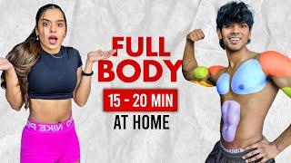 Home Workout ️‍️ඇගේ Fat එක අඩු කරගන්න මුල් පියවර - සිංහල vlog | Yash and Hass