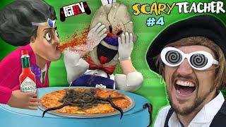 Scary Teacher & Ice Scream Date Ruined by FGTeeV!  (Miss T Chapter 4 Gameplay / Skit)