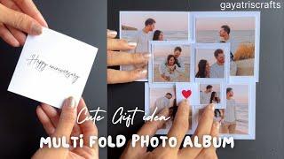 DIY Multifold Mini Photo Album | GiftIdea | Photo Album