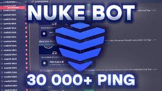 FREE NUKE BOT DISCORD 2024 | WORKING 24/7