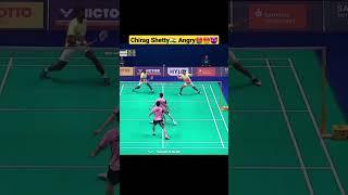 Chirag Shetty Angry#chiragshetty #hyloopen2022 #badminton