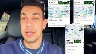 My Experience as a Luxury Uber Driver in London