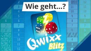 So geht Qwixx Blitz - basierend auf dem Würfelspielklassiker von Steffen Benndorf