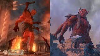 Mehrunes Dagon in Oblivion vs Mehrunes Dagon in Elder Scrolls Online