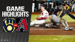 Brewers vs. D-backs Game Highlights (9/15/24) | MLB Highlights