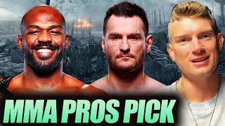 MMA Pros Pick  Jon Jones vs. Stipe Miocic - Part 2  UFC 309